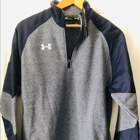 Adult Large Under Armour 1/4 zip fleece sweatshirt - Picture 5 of 8